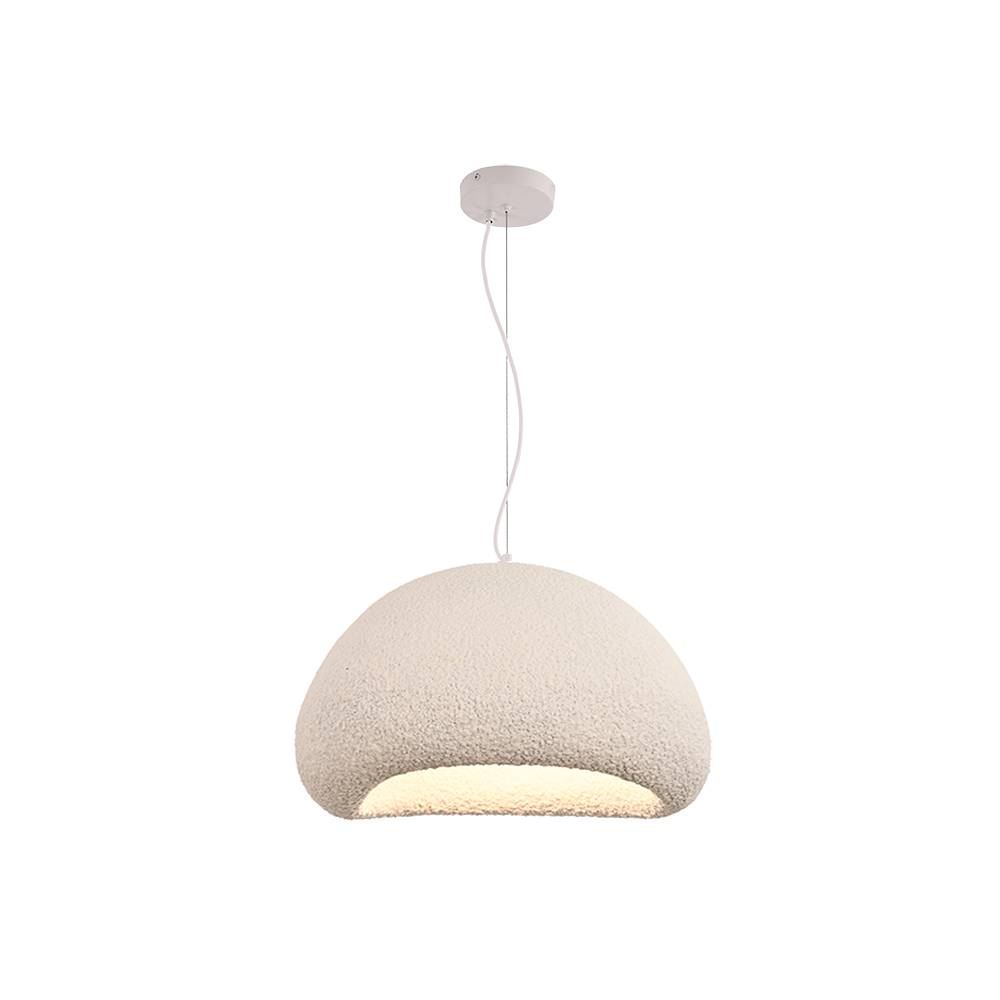 Suspension ZAMBELIS D800 E27 DESIGN Blanc Sans Source 23342 FS