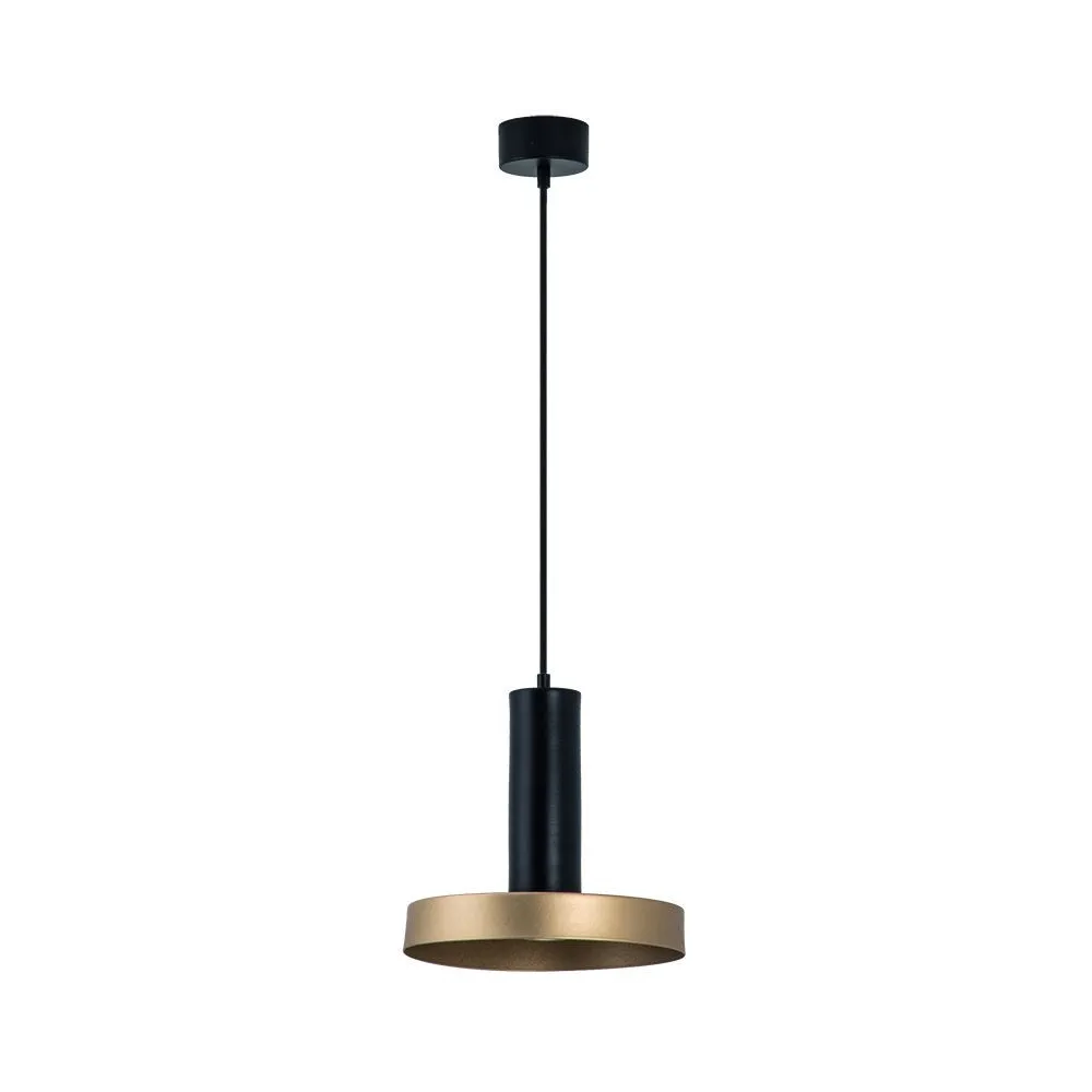 Pendelleuchte ZAMBELIS D240 GU10 DESIGN Schwarz Sandgestrahlt Ohne Leuchtmittel 22178