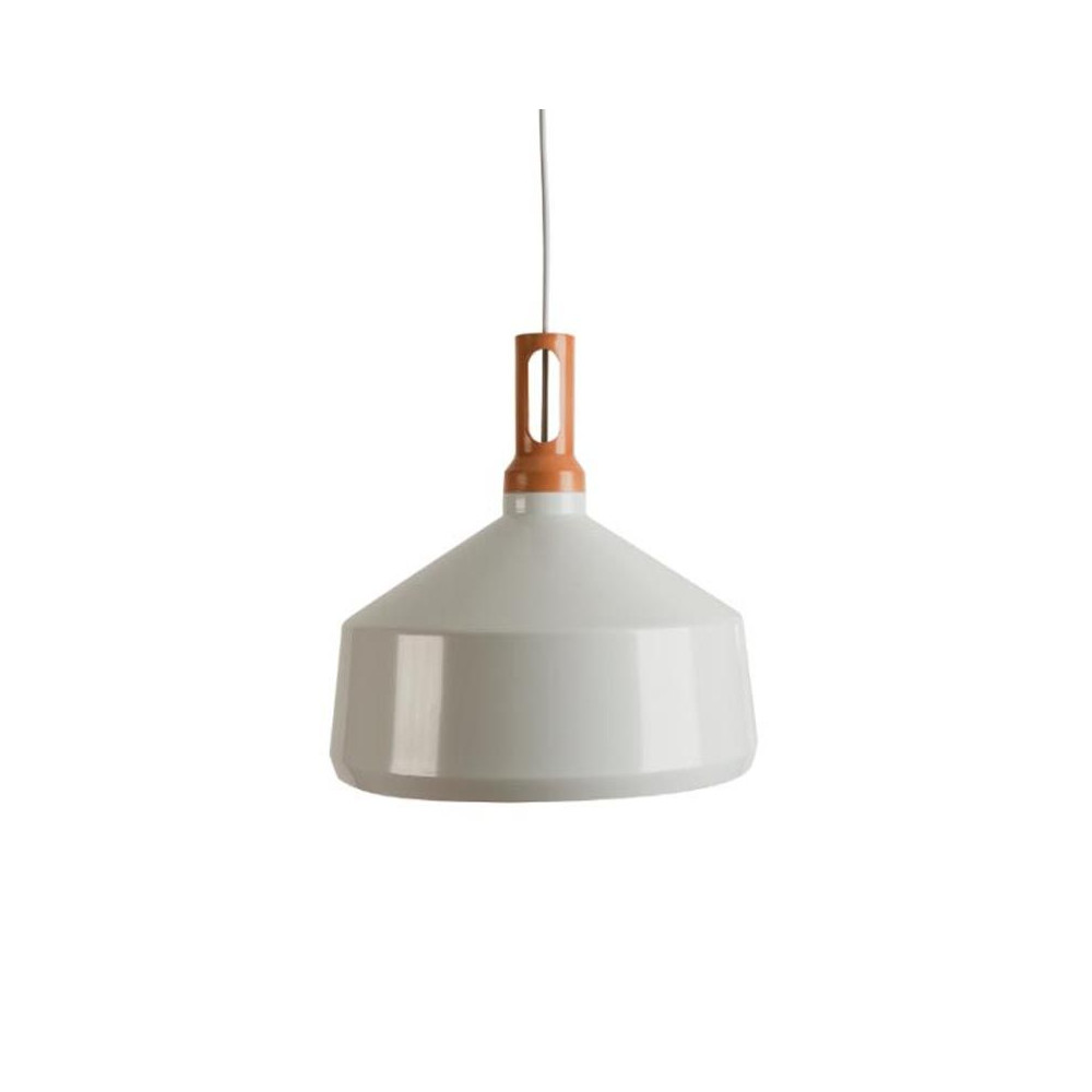 Suspension ZAMBELIS D340 H360 E27 DESIGN Blanc Mat Sans Source 1511-W