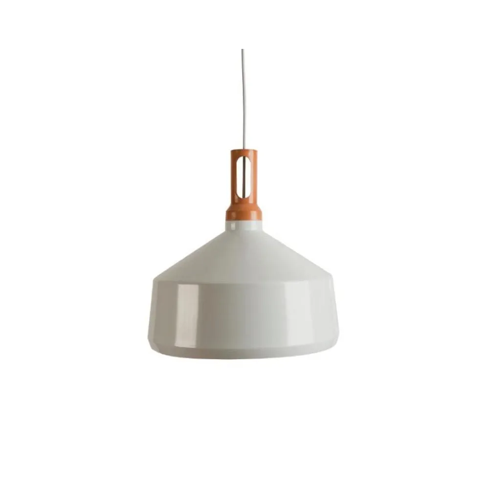 Suspension ZAMBELIS D340 H360 E27 DESIGN Blanc Mat Sans Source 1511-W
