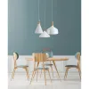 Pendant Light ZAMBELIS D340 H360 E27 DESIGN Matte White Without Source 1511-W