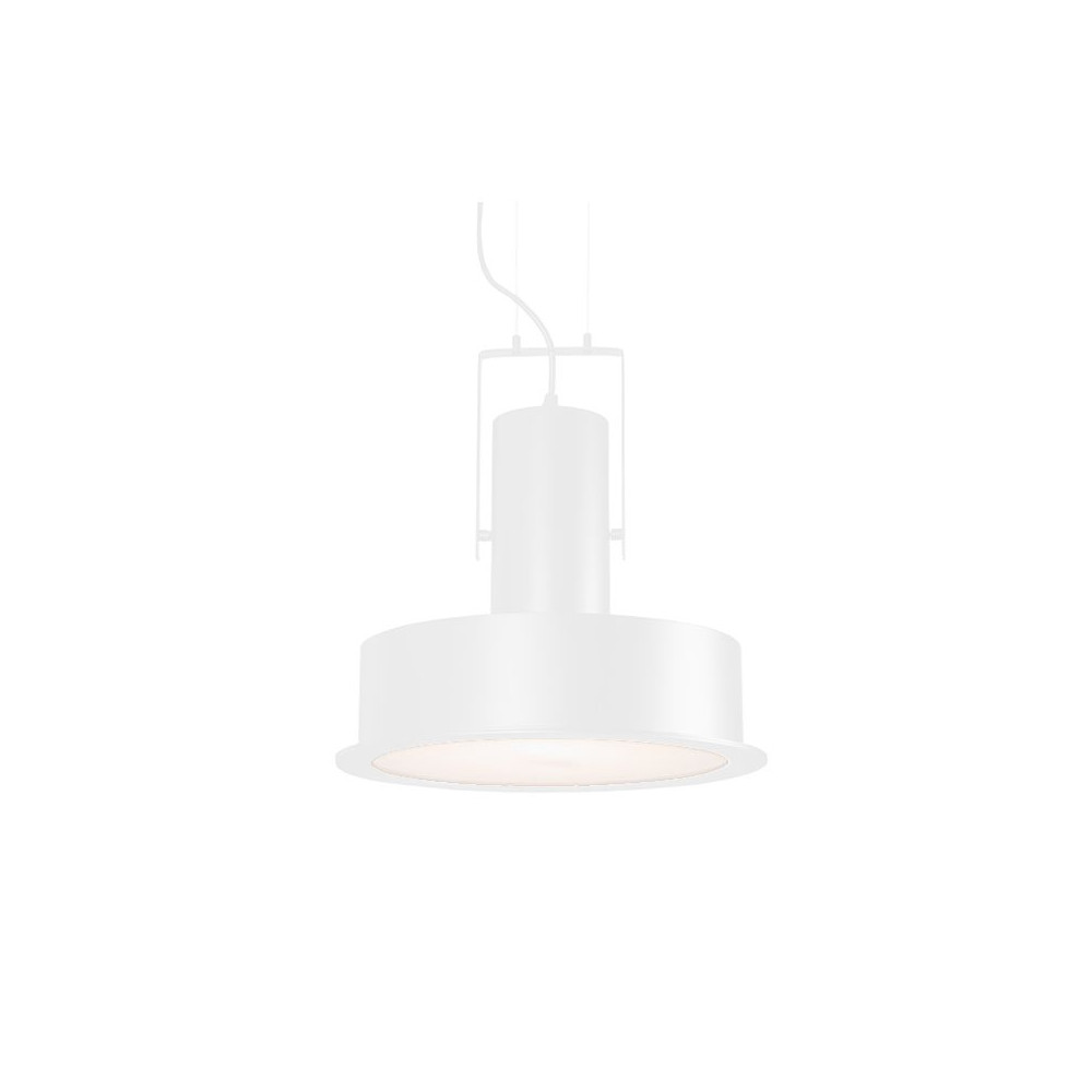 Hanglamp ZAMBELIS D350 E27 DESIGN Mat Wit Zonder Lichtbron 1644-W FS