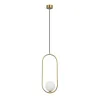 Hanglamp ZAMBELIS D120 G9 DESIGN Goud Zonder Lichtbron 23135