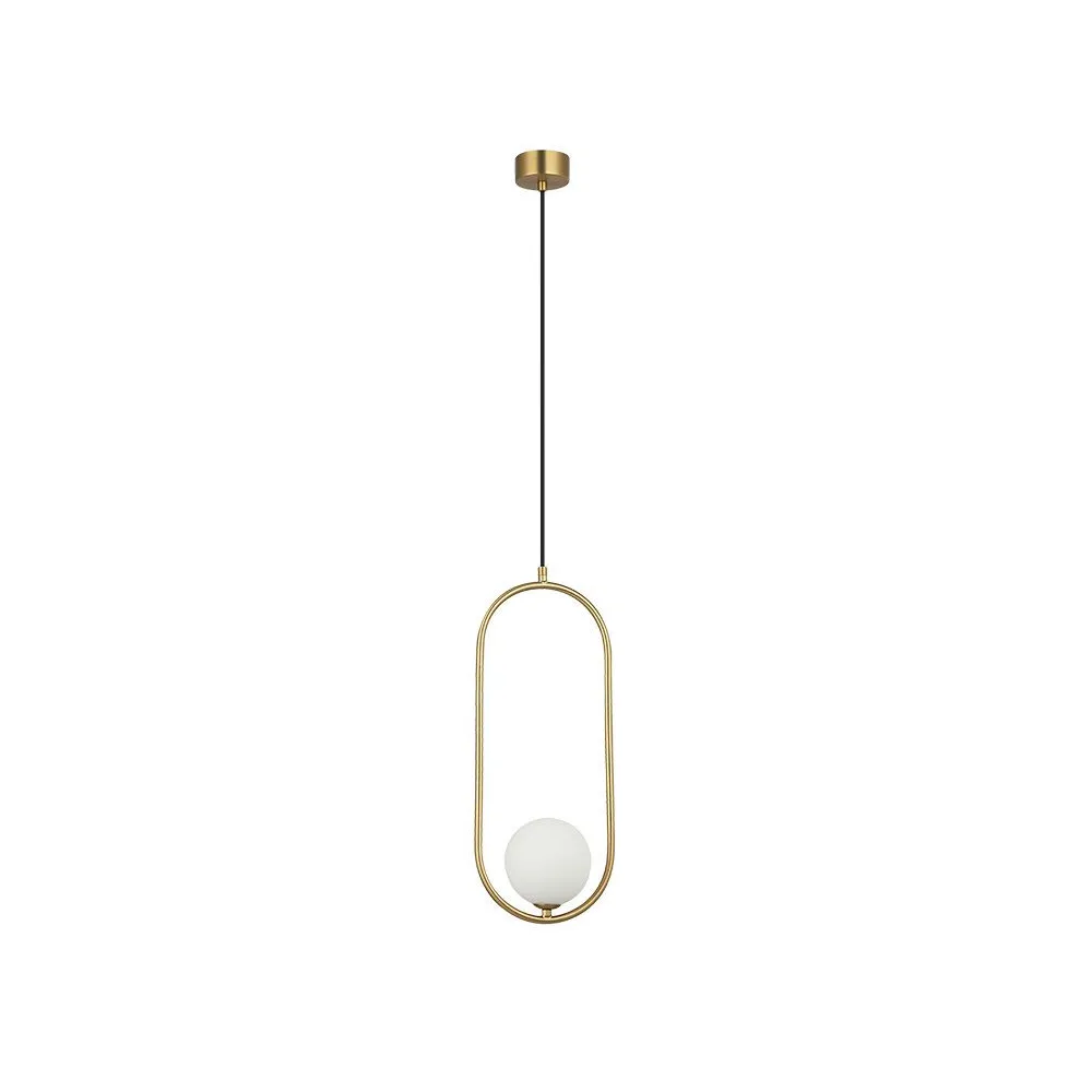 Pendelleuchte ZAMBELIS D120 G9 DESIGN Gold Ohne Leuchtmittel 23135