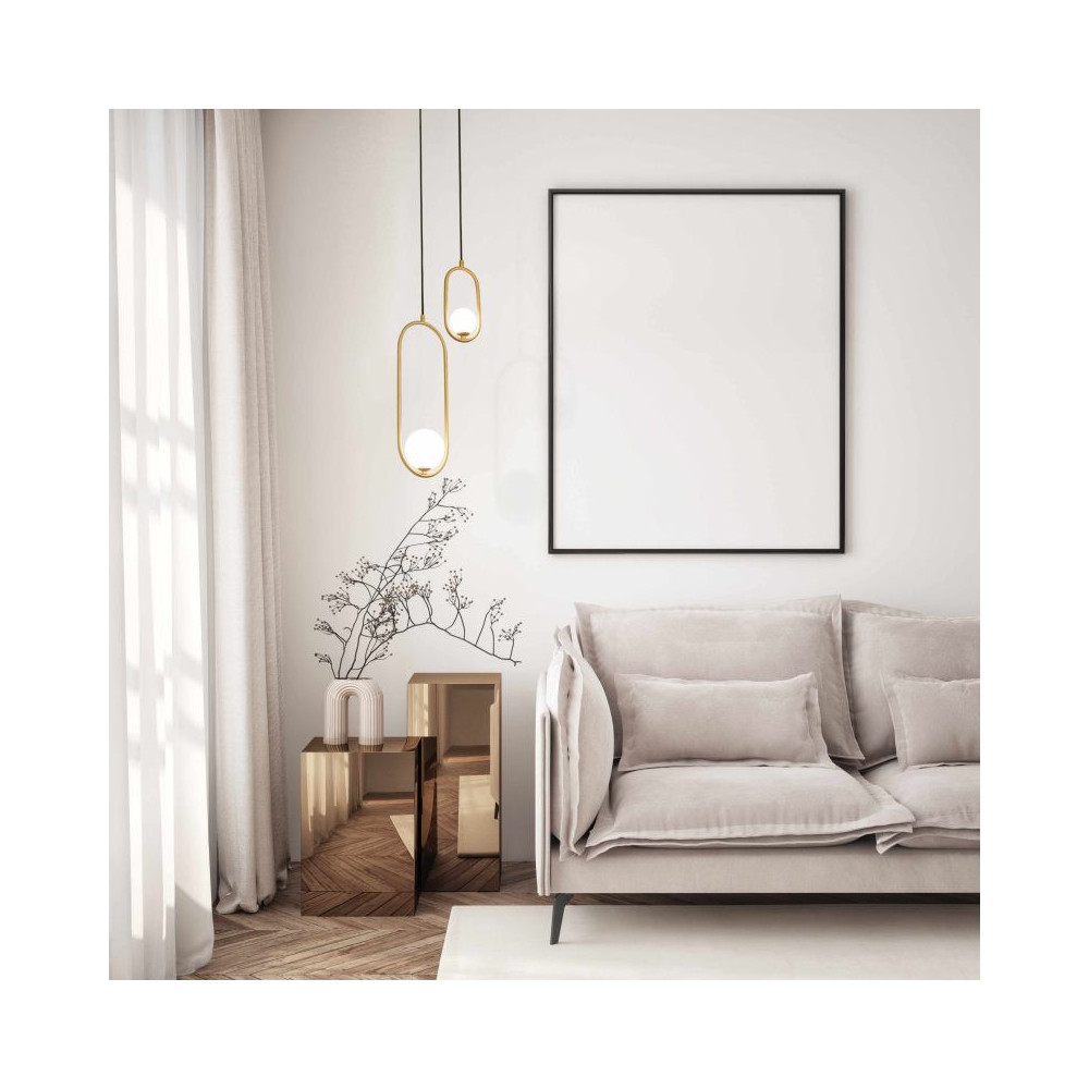 Pendant Light ZAMBELIS D120 G9 DESIGN Gold Without Source 23135