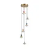 Pendelleuchte ZAMBELIS D390 40W Dimmbar DESIGN Gebürstetes Messing 25102