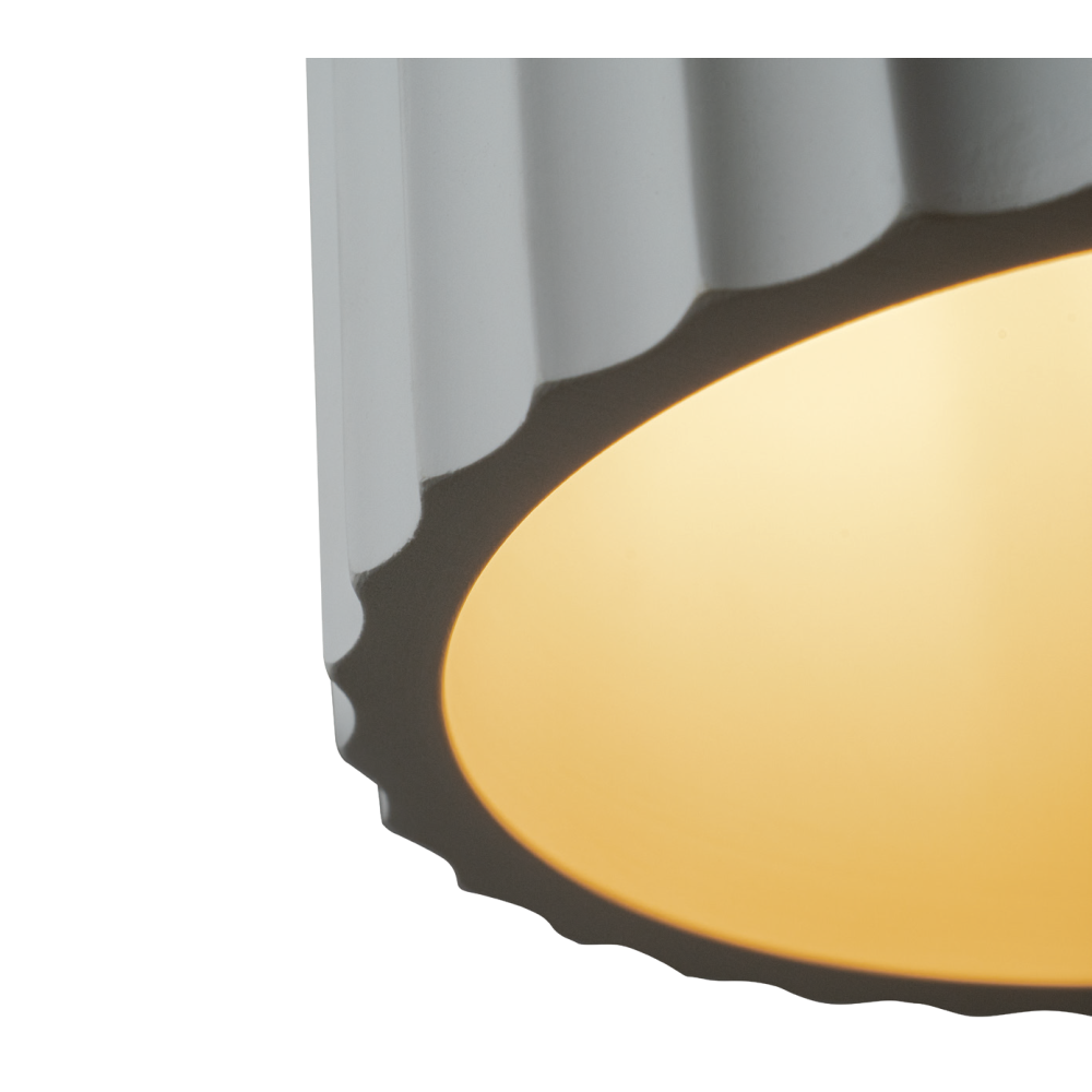 Pendelleuchte ZAMBELIS D150 E27 DESIGN Weiß Ohne Leuchtmittel 2595