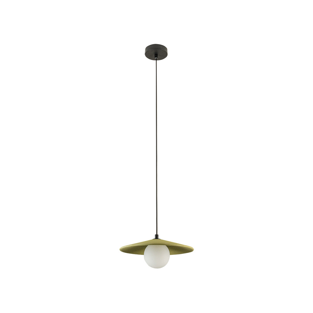 Pendelleuchte ZAMBELIS D285 G9 DESIGN Olivgrün und Schwarz Ohne Leuchtmittel 2597