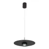 Suspension ZAMBELIS D350 21W Dimmable DESIGN Noir Sablé 2585
