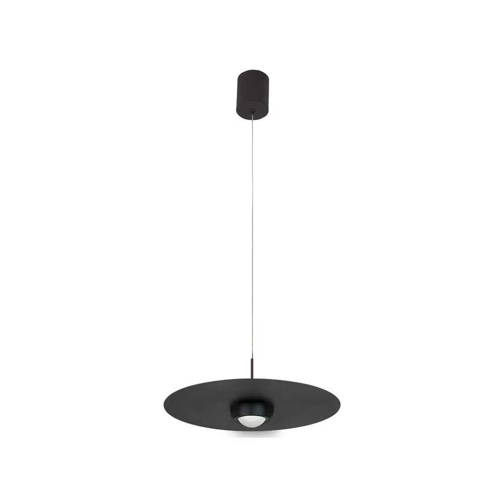 Pendelleuchte ZAMBELIS D350 21W Dimmbar DESIGN Schwarz Sandgestrahlt 2585
