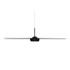 Pendant Light ZAMBELIS D550 21W Dimmable DESIGN Sanded Black 2587