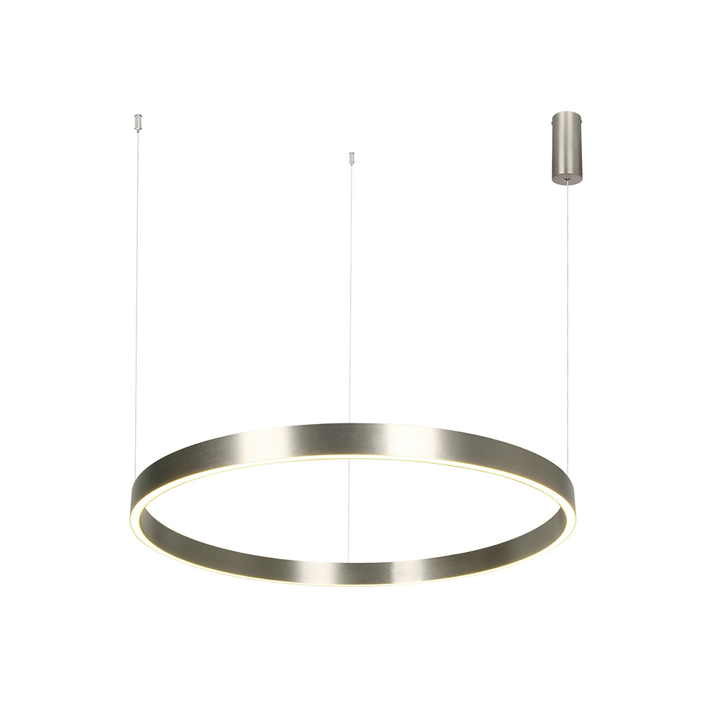 Suspension ZAMBELIS D800 70W Dimmable Direct/Indirect DESIGN Nickel Brossé 25369