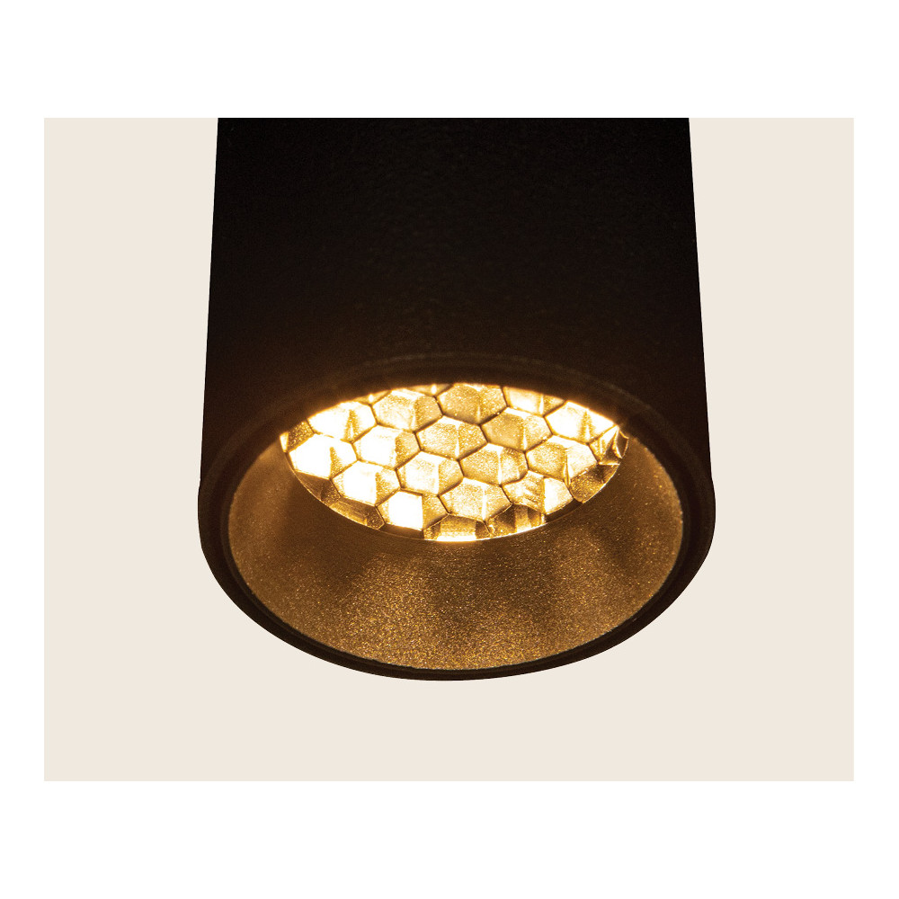 Pendant Light ZAMBELIS D260 7W DESIGN Sand Black 18139-B