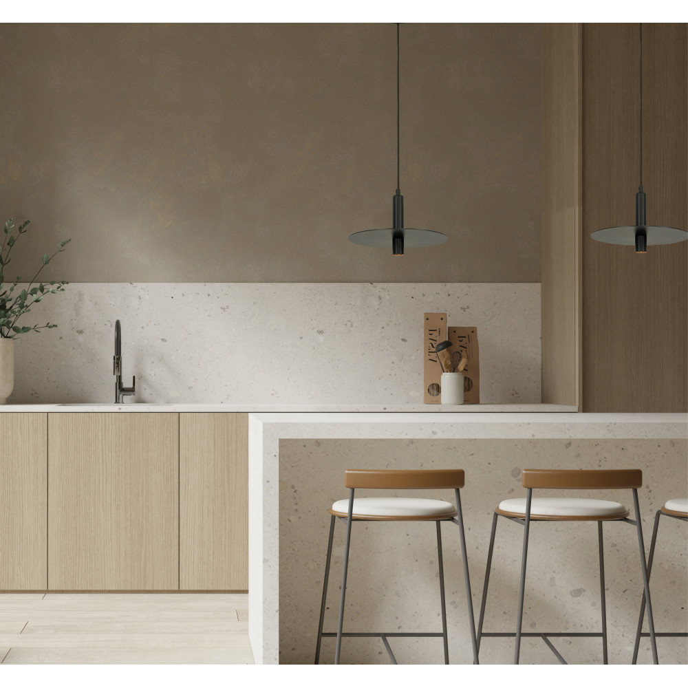 Pendant Light ZAMBELIS D260 7W DESIGN Sand Black 18139-B