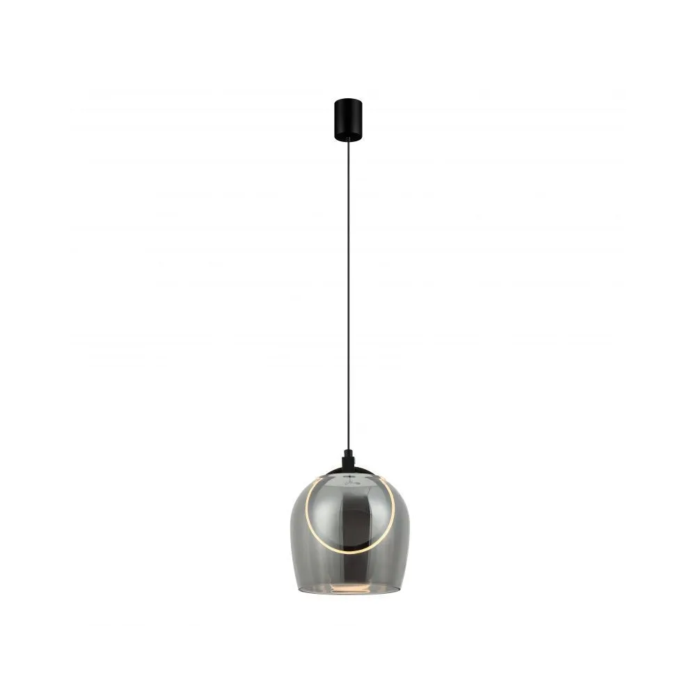 Pendelleuchte ZAMBELIS D200 6W DESIGN Schwarz Matt 23078