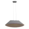 Pendelleuchte ZAMBELIS D750 12W Dimmbar DESIGN Grau 23173