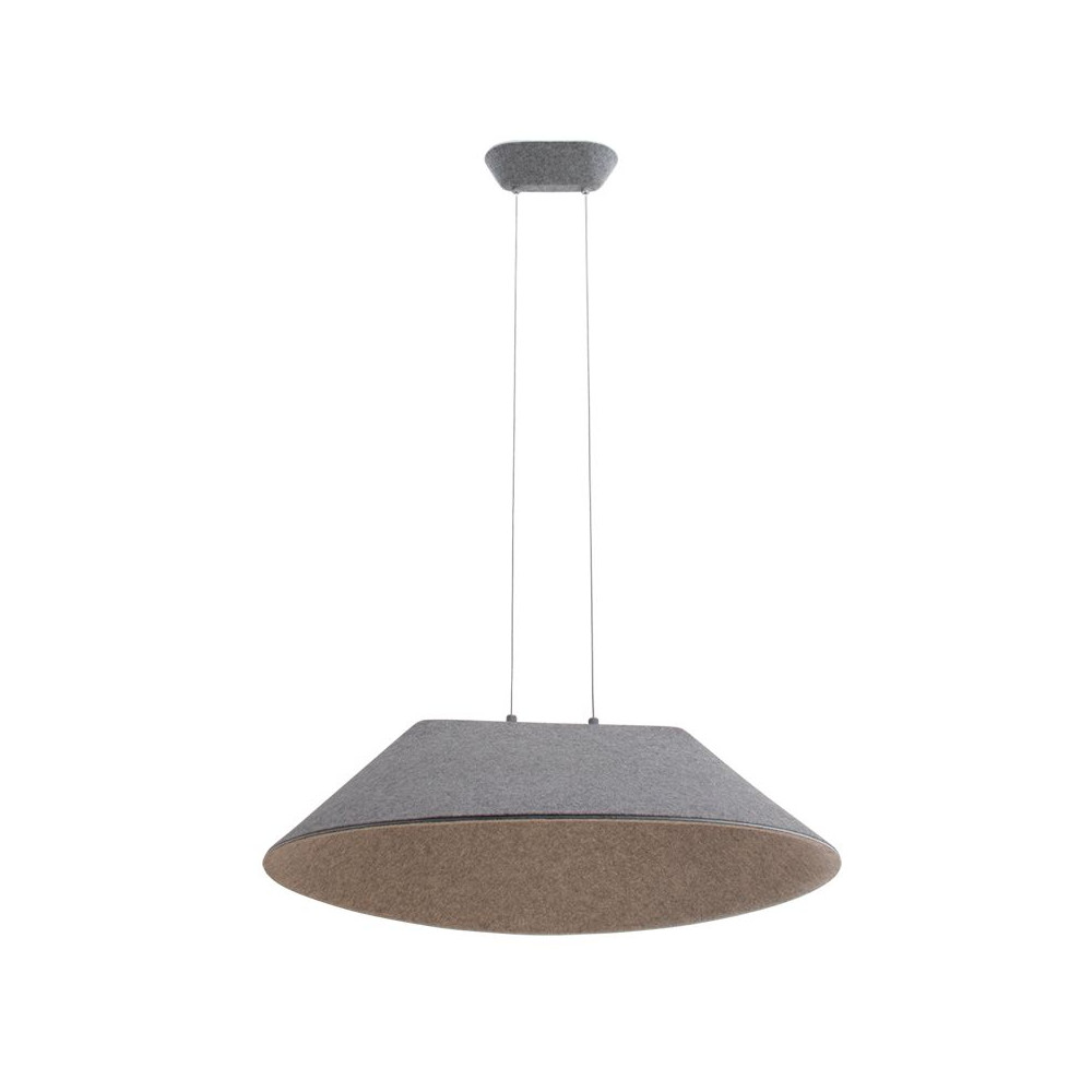 Hanglamp ZAMBELIS D750 12W Dimbaar DESIGN Grijs 23173