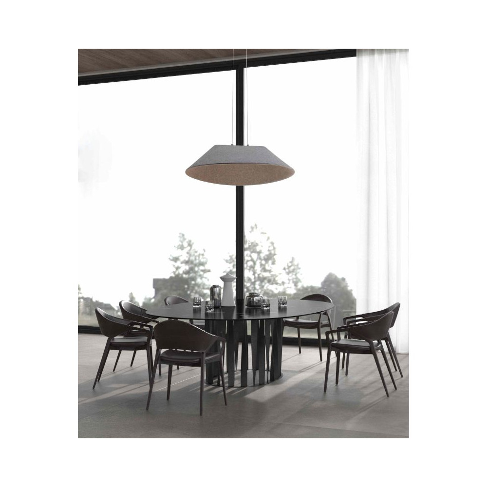 Pendelleuchte ZAMBELIS D750 12W Dimmbar DESIGN Grau 23173