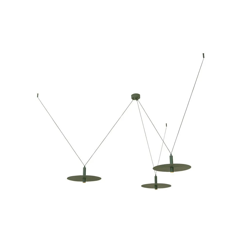 Suspension ZAMBELIS 21W DESIGN Vert 23230