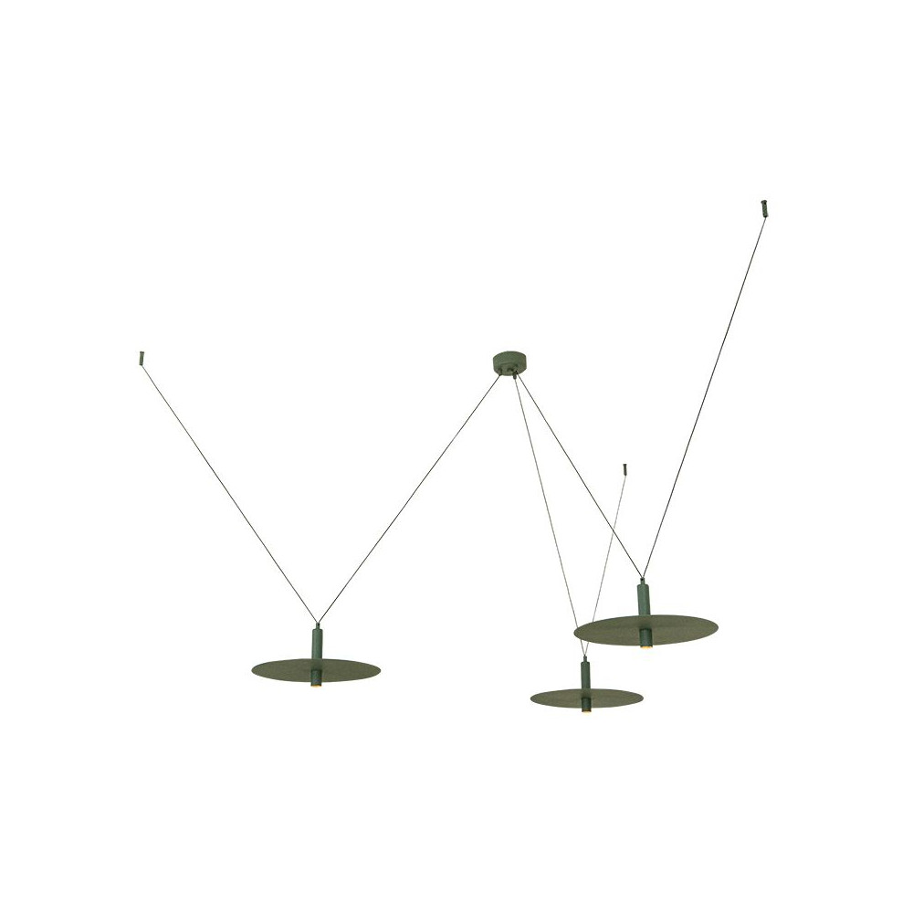 Hanglamp ZAMBELIS 21W DESIGN Groen 23230