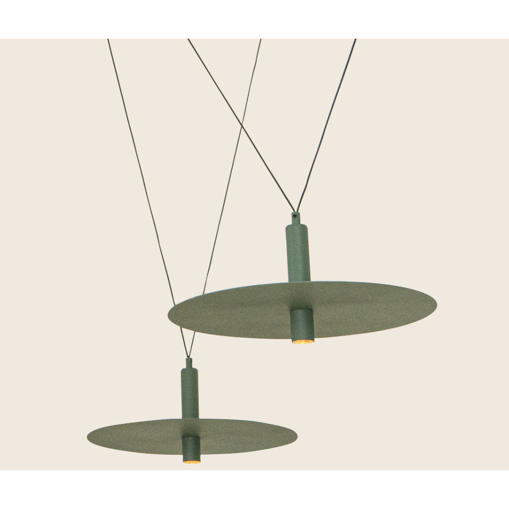 Pendelleuchte ZAMBELIS 21W DESIGN Grün 23230
