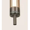 Hängeleuchte ZAMBELIS D40 20W Dimmbar DESIGN Gebürstetes Braun 25169