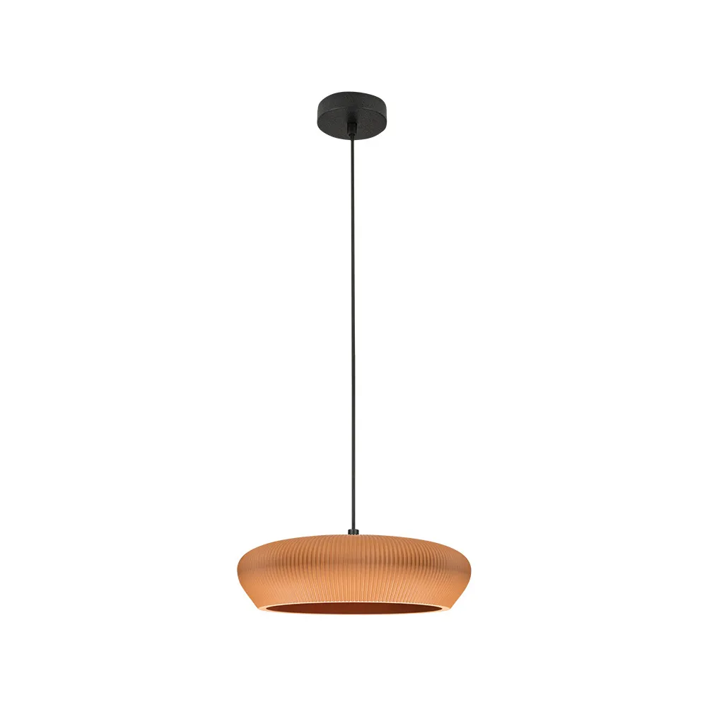 Pendelleuchte ZAMBELIS D285 2xG9 DESIGN Terrakotta und Schwarz Ohne Leuchtmittel 2591