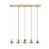 Suspension ZAMBELIS 32W Dimmable DESIGN Laiton Brossé 25103 FS