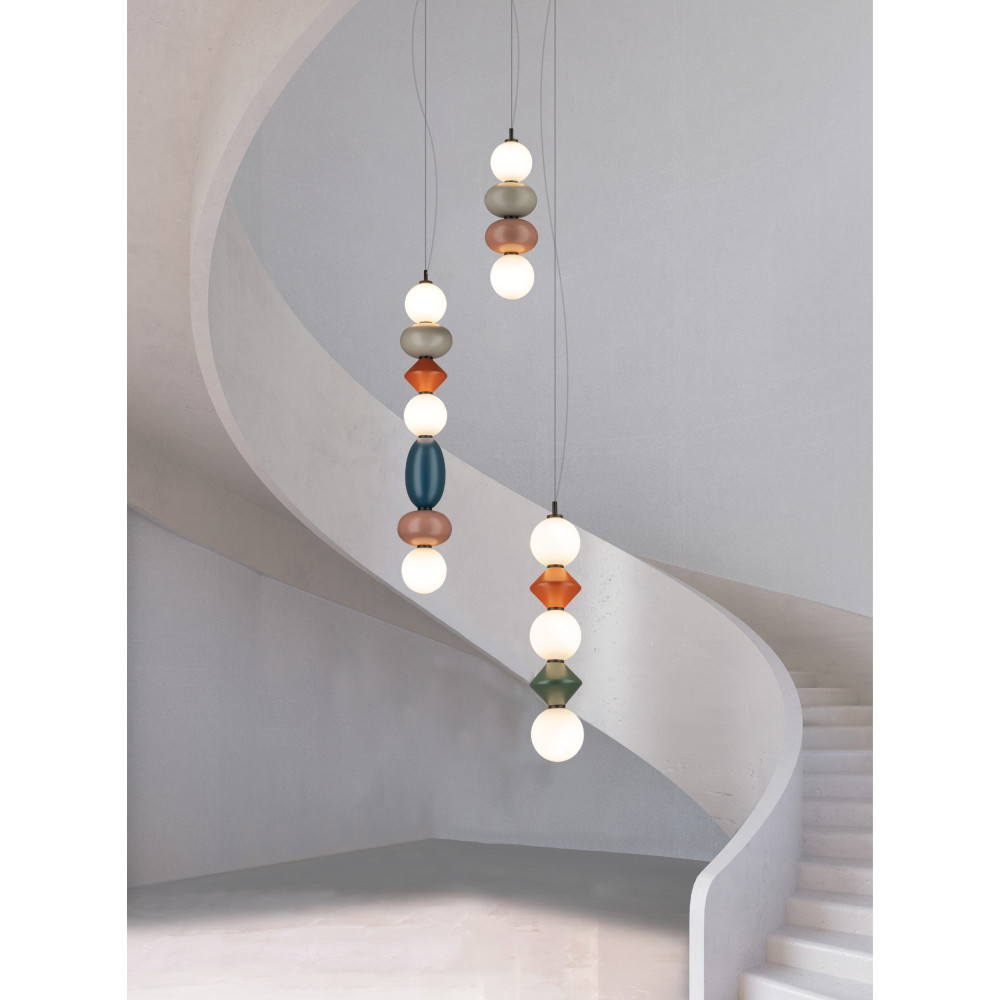 Tussenonderdeel voor Hanglamp Plug&Play ZAMBELIS D200 15W Dimbaar DESIGN 25108 FS