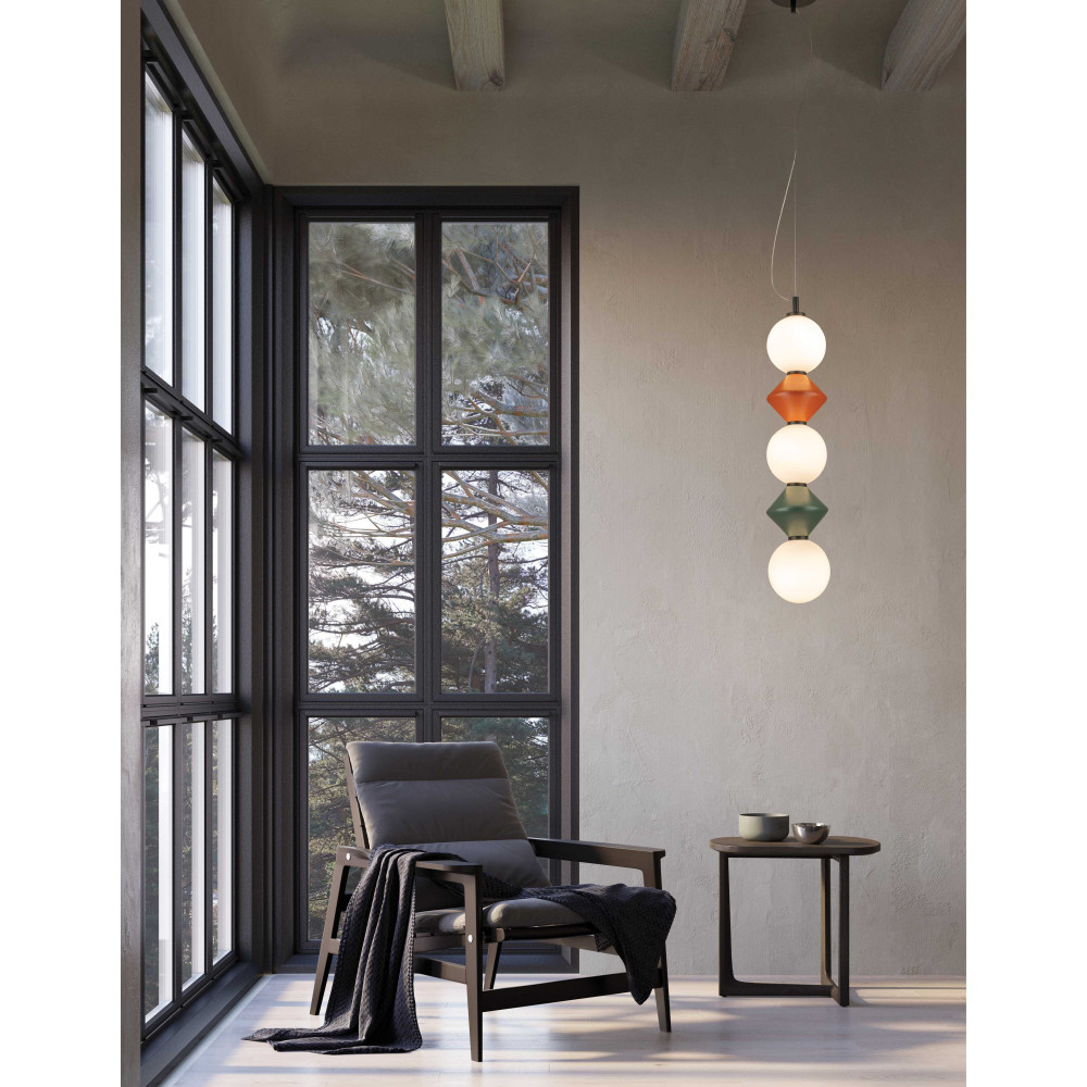 Zwischenteil für Pendelleuchte Plug&Play ZAMBELIS D160 DESIGN Terracotta 25111 FS