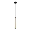 Pendant Light ZAMBELIS D45 15W Dimmable DESIGN White Alabaster and Sandblasted Black 2540