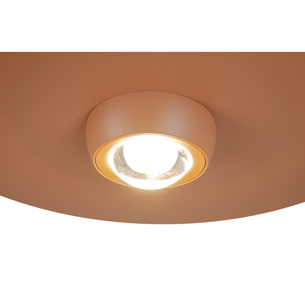 Hanglamp ZAMBELIS D350 21W Dimbaar DESIGN Zandsteen Rood Baksteen 2586