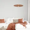 Pendant Light ZAMBELIS D550 21W Dimmable DESIGN Sanded Brick Red 2588
