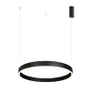 Suspension ZAMBELIS D600 59W Dimmable Direct/Indirect DESIGN Noir Sablé 25365