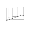 Suspension ZAMBELIS 64W DESIGN Noir Sablé 22237