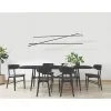Pendelleuchte ZAMBELIS 64W DESIGN Schwarz Sandgestrahlt 22237