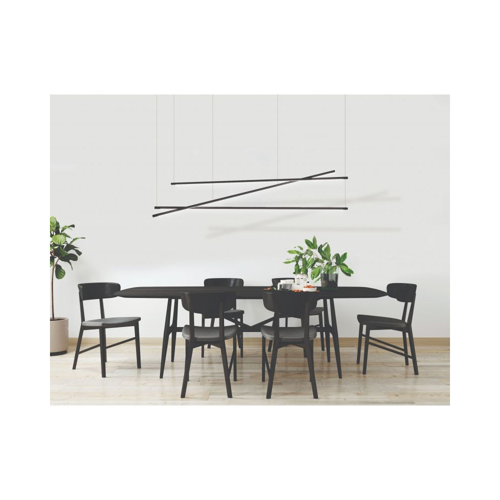 Suspension ZAMBELIS 64W DESIGN Noir Sablé 22237