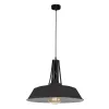 Hanglamp ZAMBELIS D460 E27 DESIGN Mat Zwart Zonder Lichtbron 19245