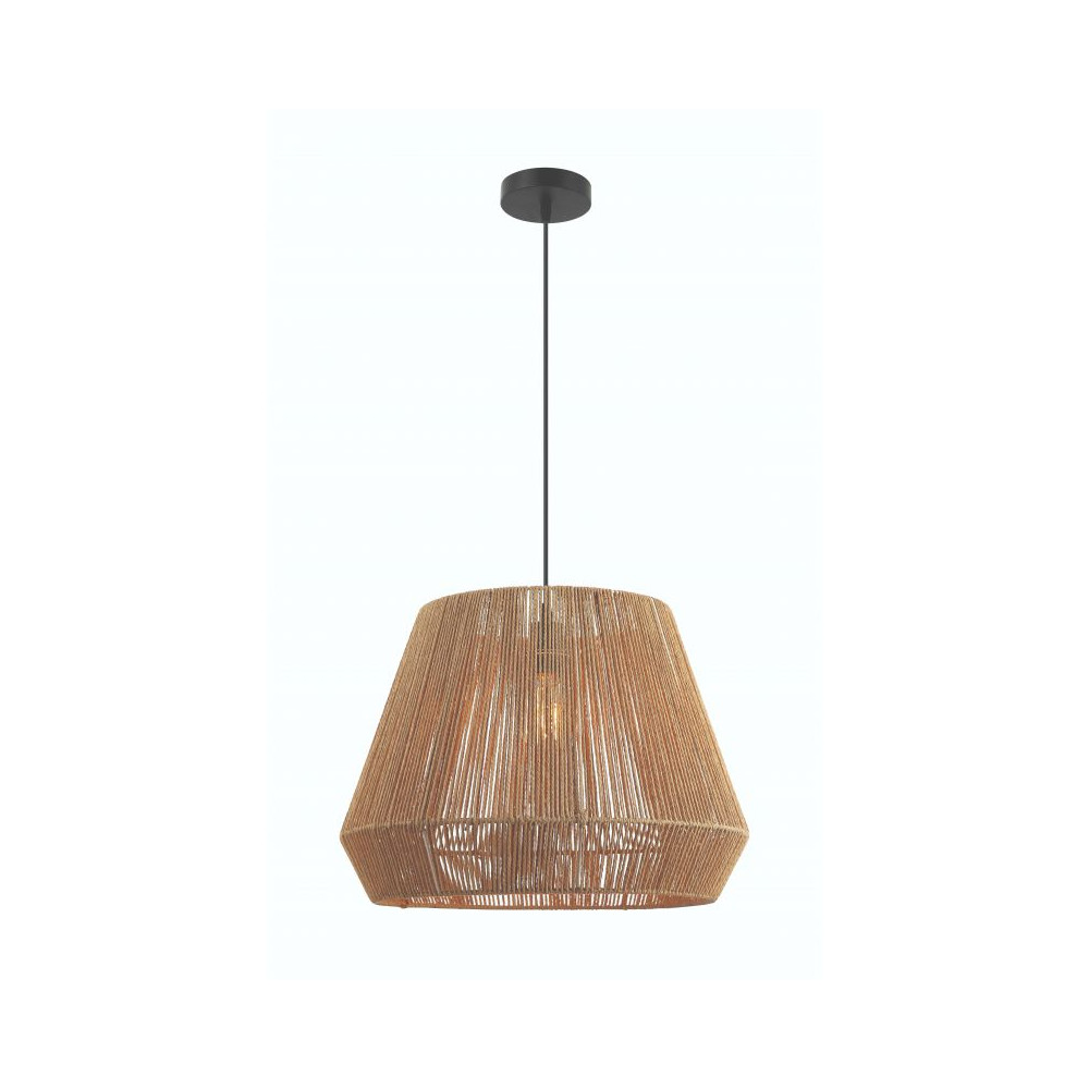 Pendant Light ZAMBELIS D480 E27 DESIGN Rattan No Light Source 20237
