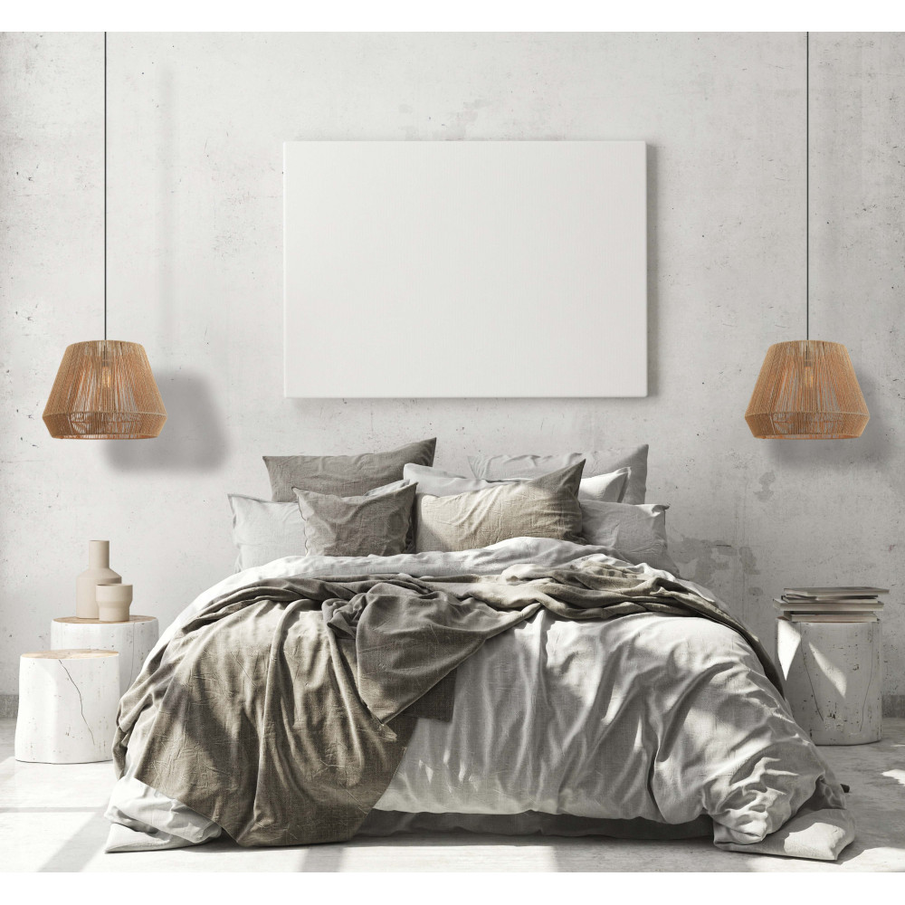 Hanglamp ZAMBELIS D480 E27 DESIGN Rotan Zonder Lichtbron 20237