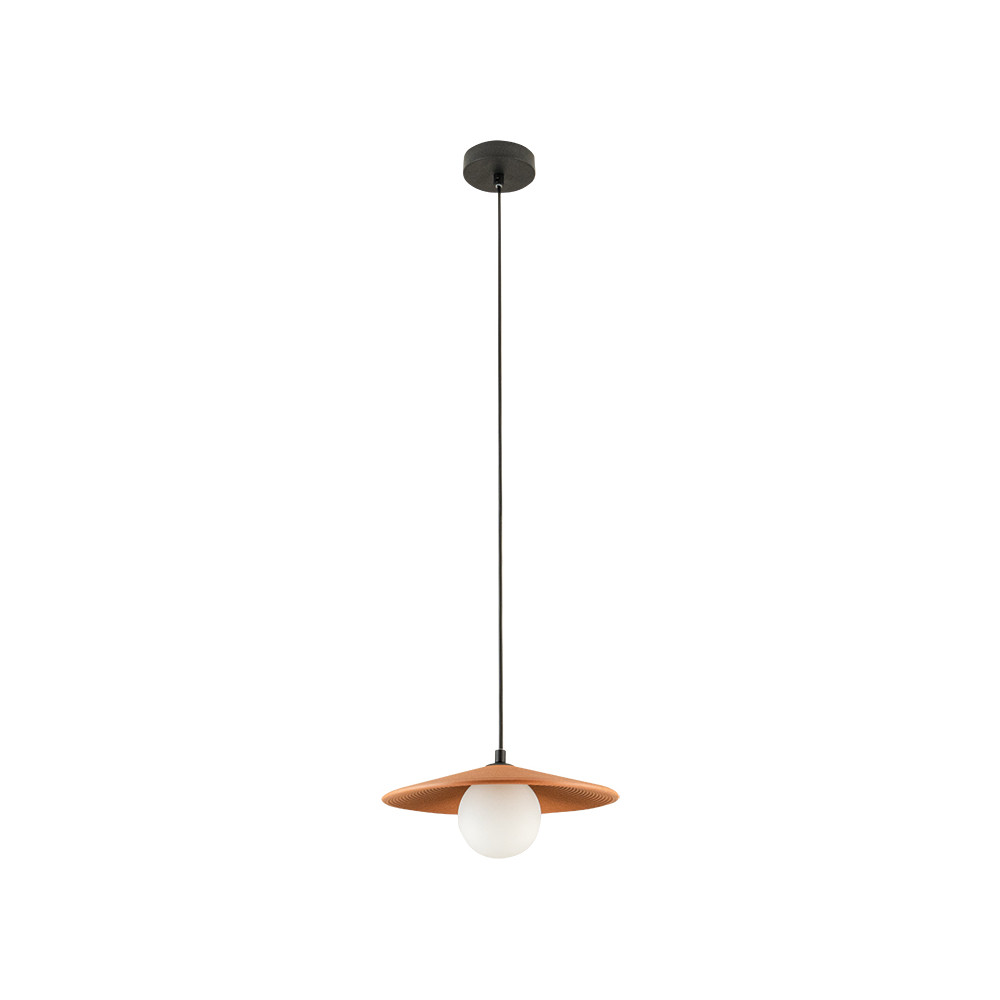 Pendelleuchte ZAMBELIS D285 G9 DESIGN Terracotta und Schwarz Ohne Leuchtmittel 2598