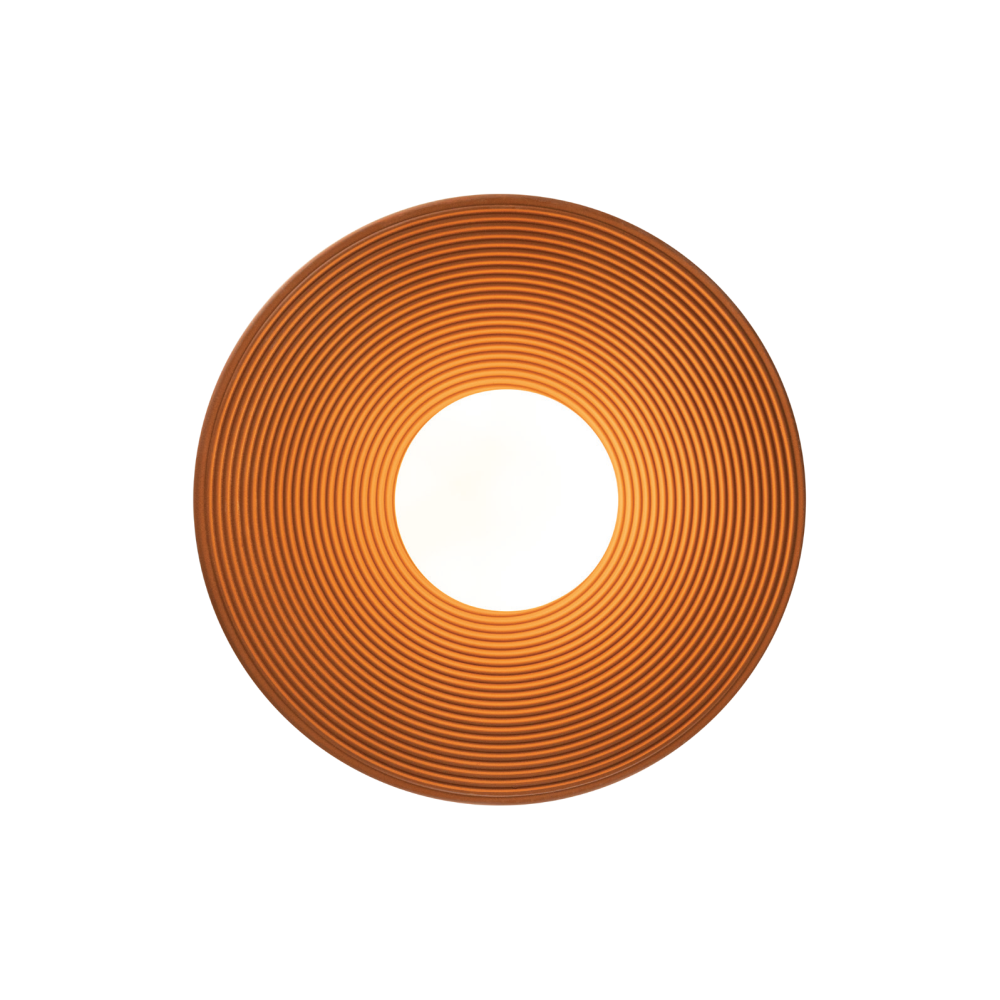 Pendant ZAMBELIS D285 G9 DESIGN Terracotta and Black Without Source 2598