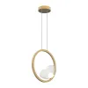 Suspension ZAMBELIS 7W Dimmable DESIGN Doré Mat 23028 FS