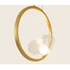 Pendant Light ZAMBELIS 7W Dimmable DESIGN Matte Gold 23028 FS