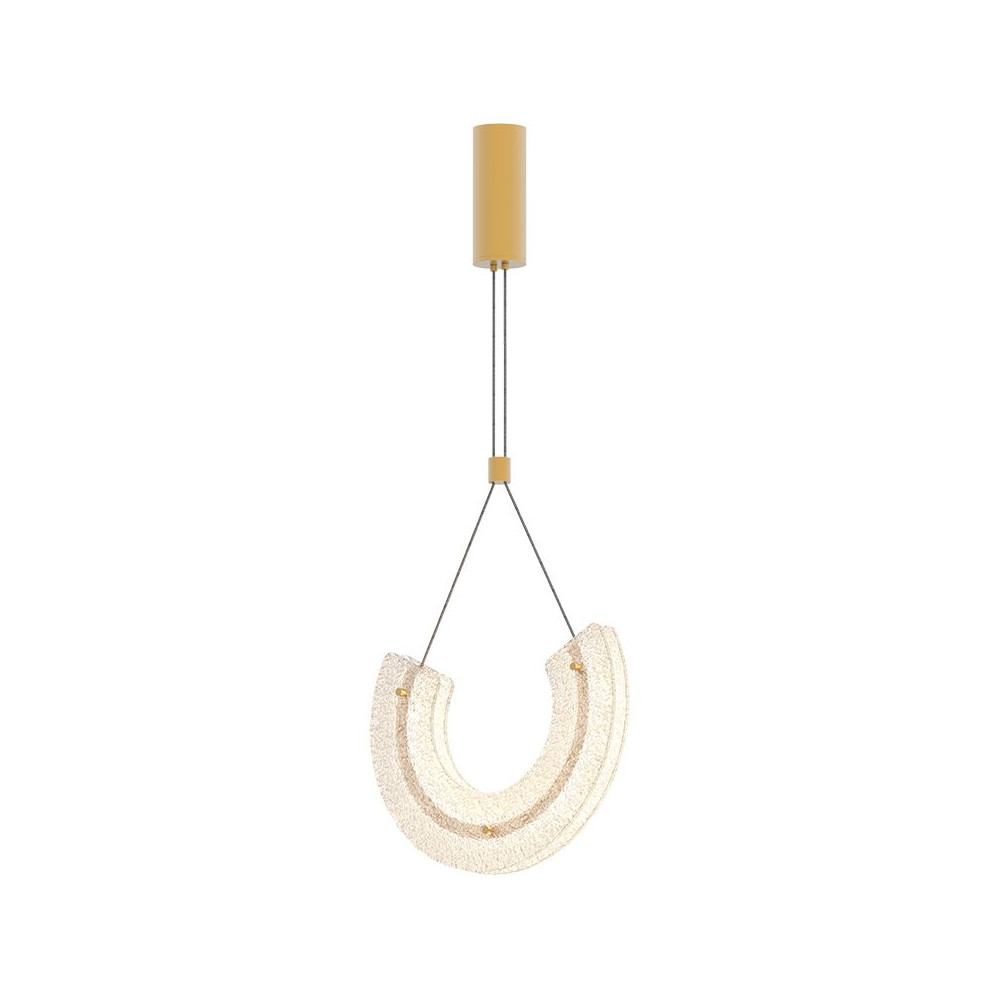 Pendant Light ZAMBELIS 11W Dimmable DESIGN Matte Gold 23030 FS