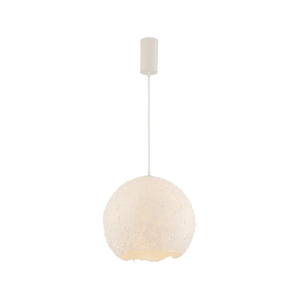 Pendelleuchte ZAMBELIS D400 E27 DESIGN Papiermaché Ohne Leuchtmittel 25450 FS