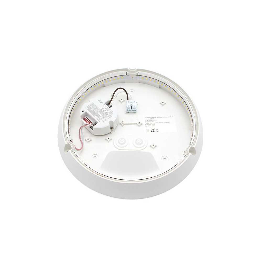 DomeLED Détecteur CLAREO 12W Anti-vandale ADVANCE FS