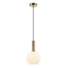 Suspension ZAMBELIS D200 E27 DESIGN Doré Mat Sans Source 22071
