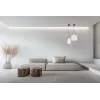 Pendant Light ZAMBELIS D280 E27 DESIGN Matt White Without Source 22216