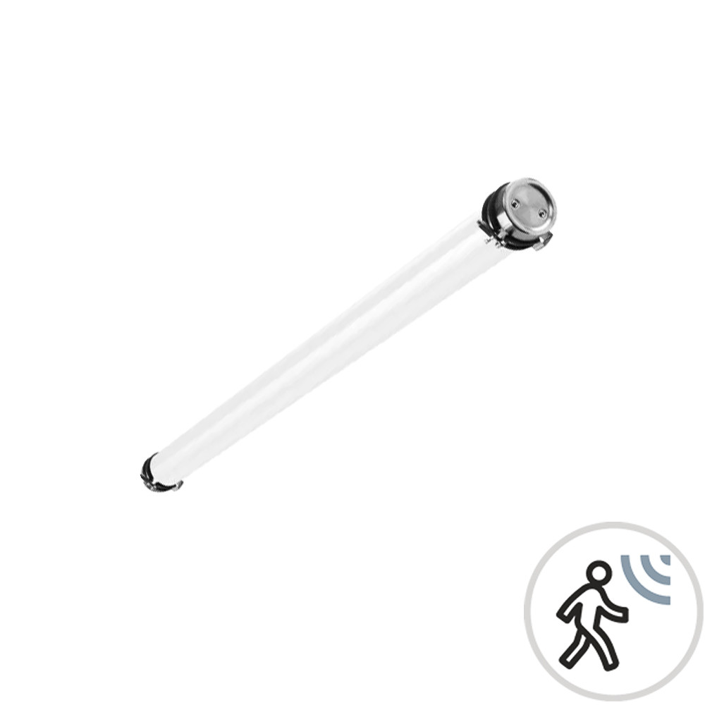 Tubulaire LED Détecteur ADDIS OPALINE 60cm 20W 130lm/W TECH